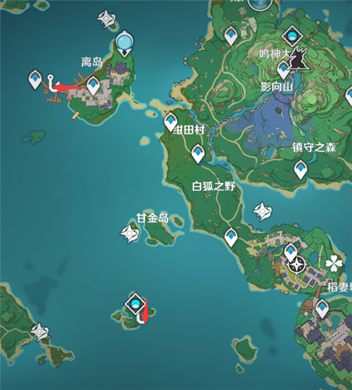 原神钓鱼点位置在哪 蒙德璃月稻妻钓鱼地点一览