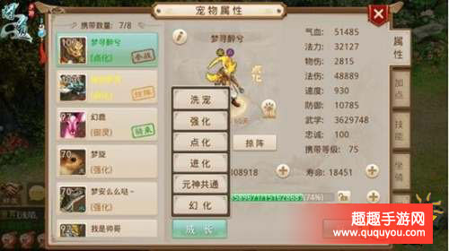 问道手游宠物应该如何培养 宠物培养全面解读