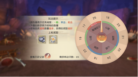 五行天手游,轮盘副本玩法攻略