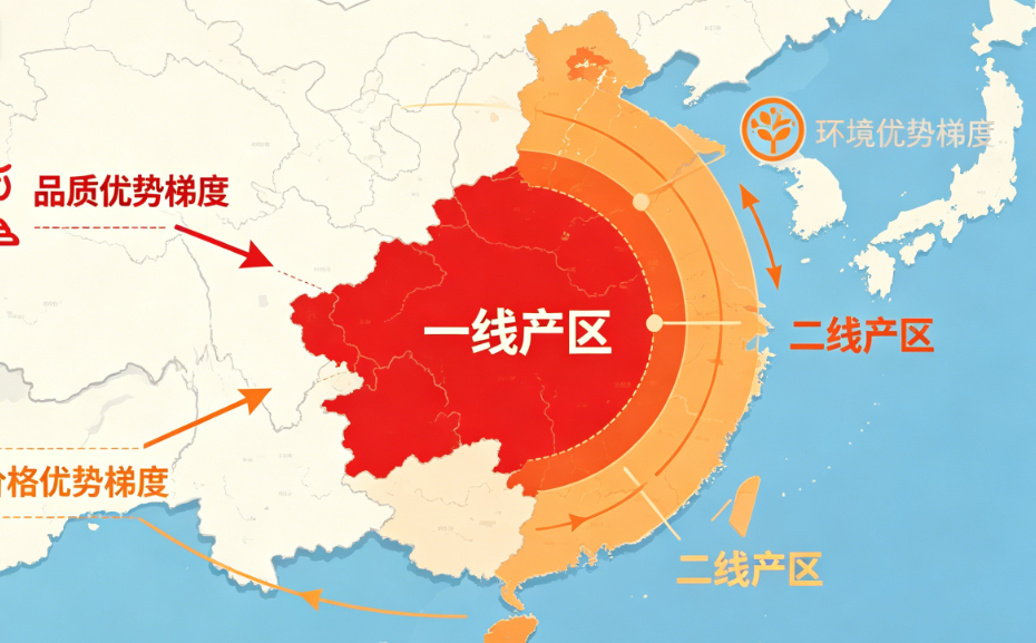 一线产区和二线产区的标准图:产区等级划分细节分享解析