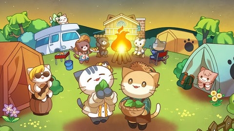 猫咪森林治愈露营