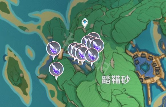 原神晶化骨髓分布图什么样？