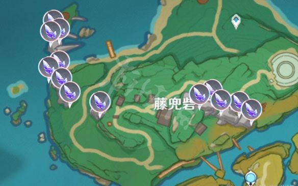 原神晶化骨髓分布图什么样？ - 