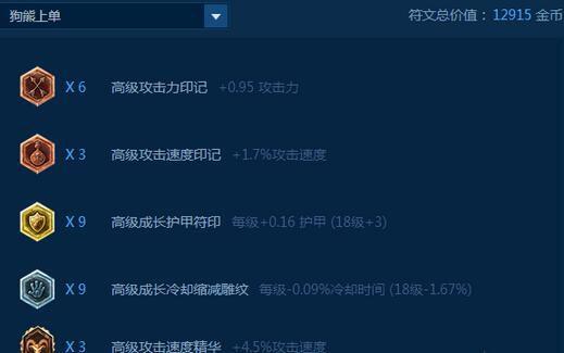 LOL狗熊天赋加点大全-3 LOL狗熊天赋加点大全-3