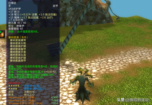 魔兽世界怀旧服德鲁伊技能详解(奶德8T1宁静无CD全程挂机打本)-2 魔兽世界怀旧服德鲁伊技能详解(奶德8T1宁静无CD全程挂机打本)-2