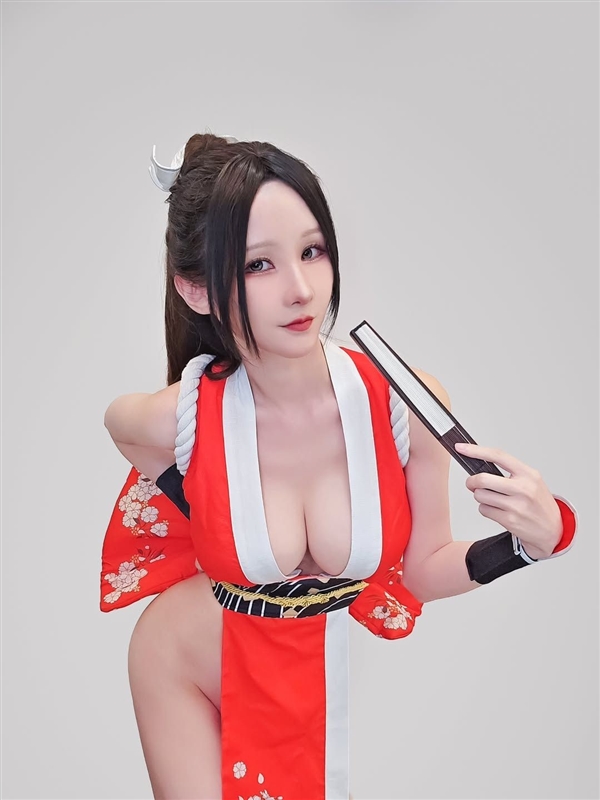 《剑星》体模Myboo COS不知火舞美图 热辣性感!