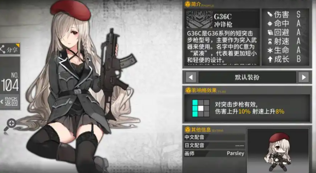 少女前线哪些五星枪值得练 少女前线哪些五星枪值得练