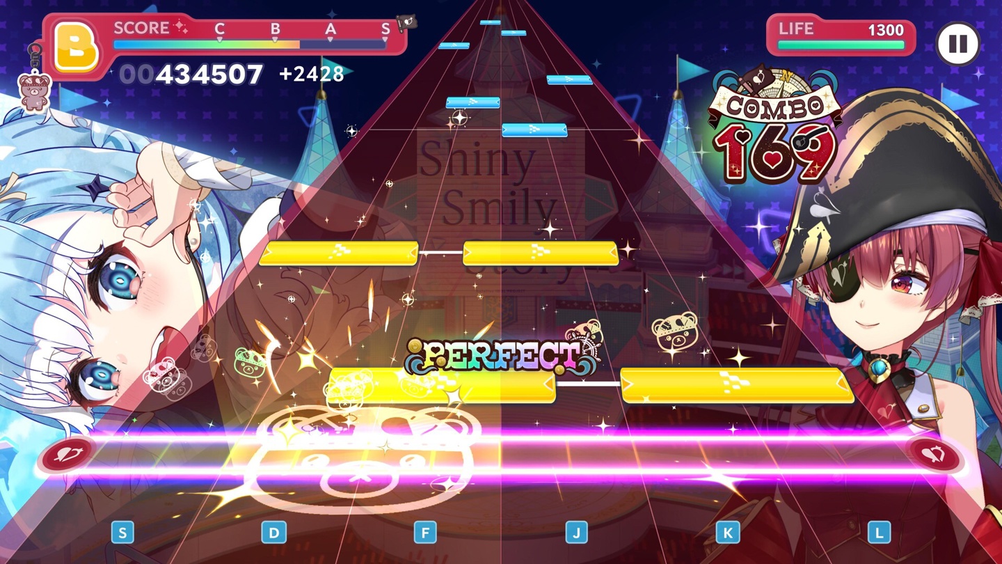 节奏游戏 & RPG《hololive Dreams》发售:收录超 150 首乐曲、支持简体中文 游戏截图