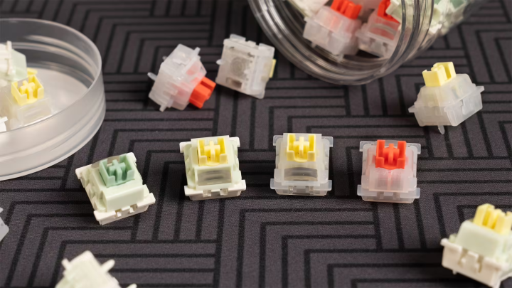 Keychron青柠磁轴家族扩容，新增三款客制化新轴体-