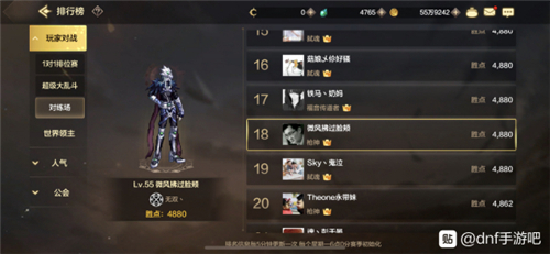 合成一套所需rmb介绍 DNF手游纯色天空要多少钱