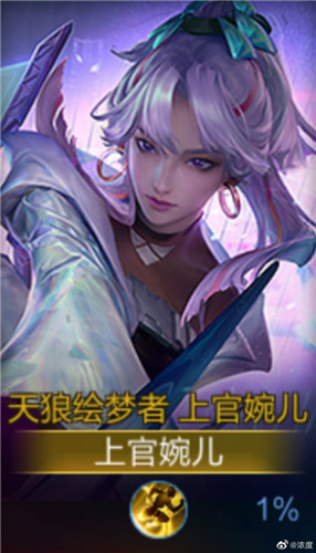 王者荣耀天狼绘梦者高清海报分享 婉儿新皮肤壁纸保存