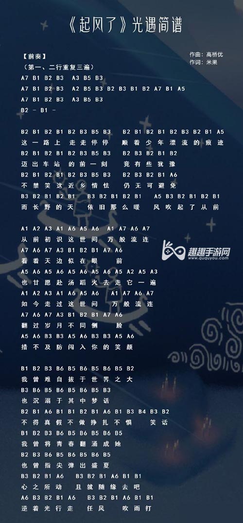 光遇琴谱数字简单版 超简单乐谱让你轻松成为钢琴达人