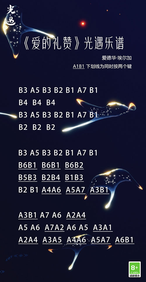 光遇琴谱数字简单版 超简单乐谱让你轻松成为钢琴达人