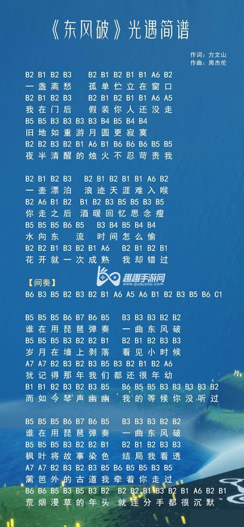 光遇琴谱数字简单版 超简单乐谱让你轻松成为钢琴达人
