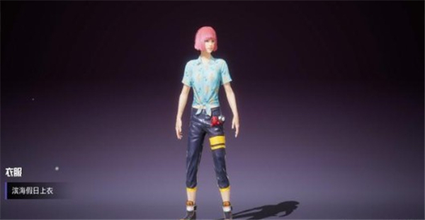 和平精英滨海假日搭配什么比较好看 能获得永久吗