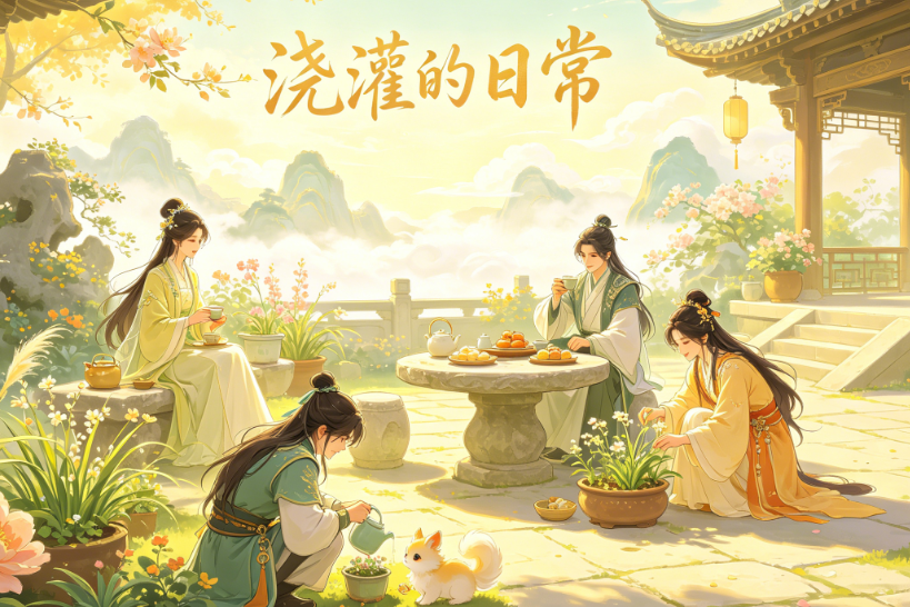 浇灌的日常by油炸串：内容特色与核心看点全攻略