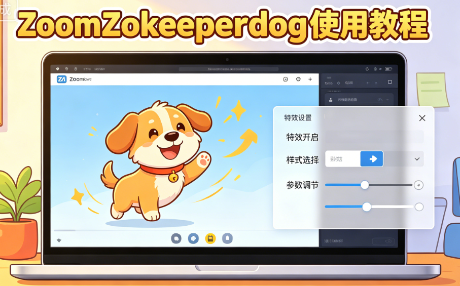 ZoomZookeeperdog使用教程 ZoomZookeeperdog功能设置与实操步骤