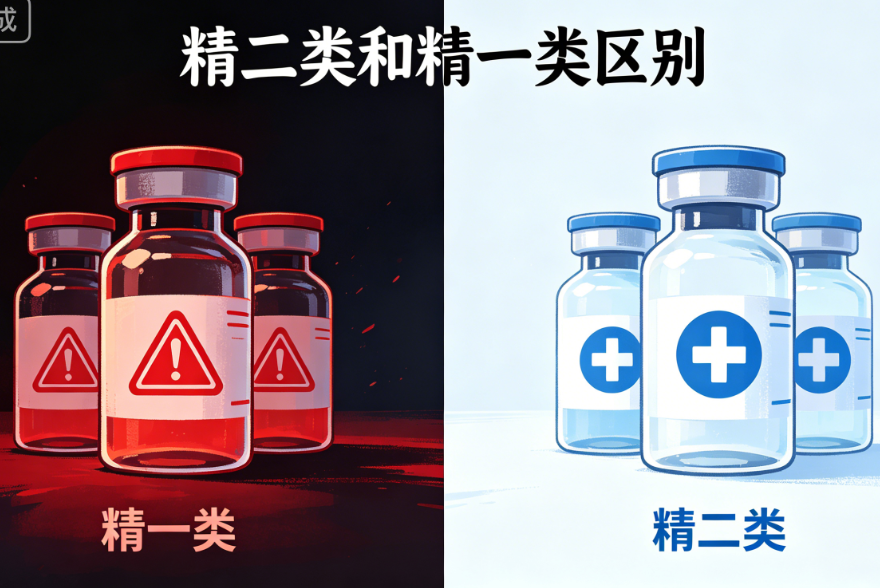 精二类和精一类区别 精二类和精一类区别分级标准与管理详解