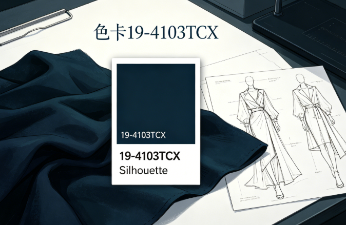 色卡19-4103TCX完整介绍 色卡19-4103参数与应用解析