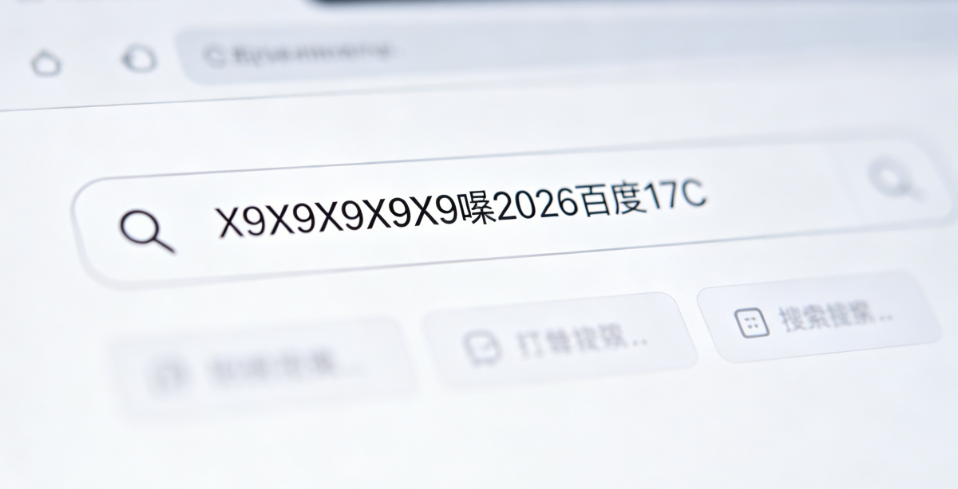 X9X9X9X9X9噪2026百度17C 字符检索与资源匹配详解