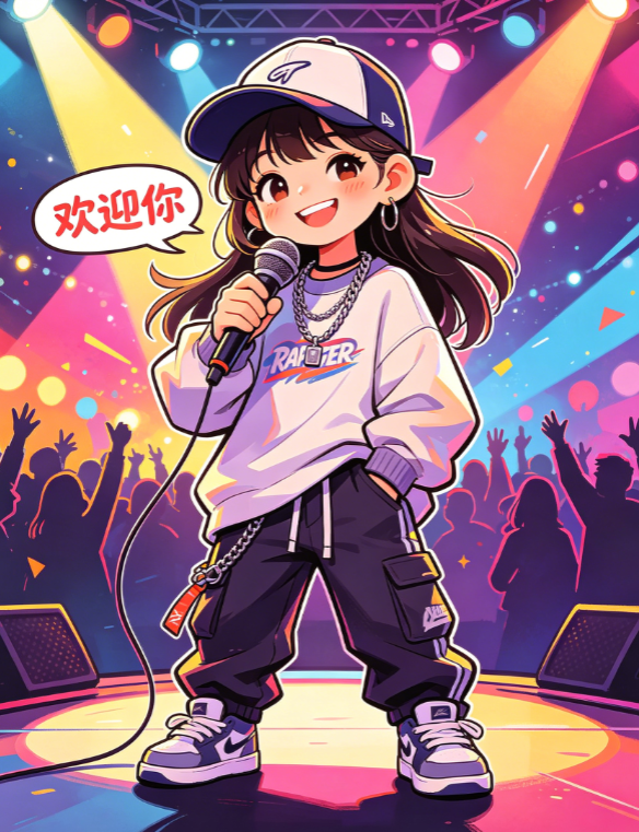 12岁女RAPPER欢迎你梗含义解析 12岁女RAPPER欢迎你科普