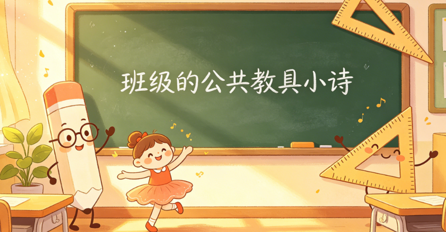 班级的公共教具小诗创作技巧 班级的公共教具小诗赏析解读