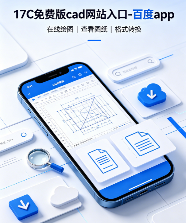 17C免费版cad网站入口-百度app使用教程 网站入口-百度app访问技巧