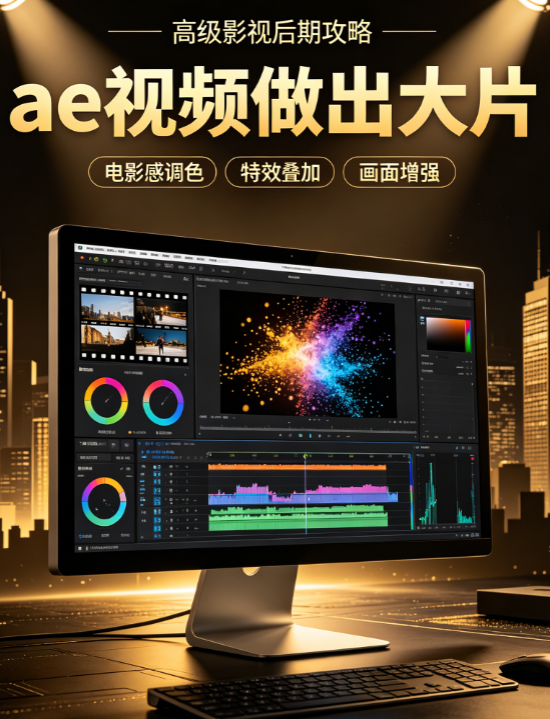 ae视频做出大片实操技巧 ae视频做出大片质感提升攻略