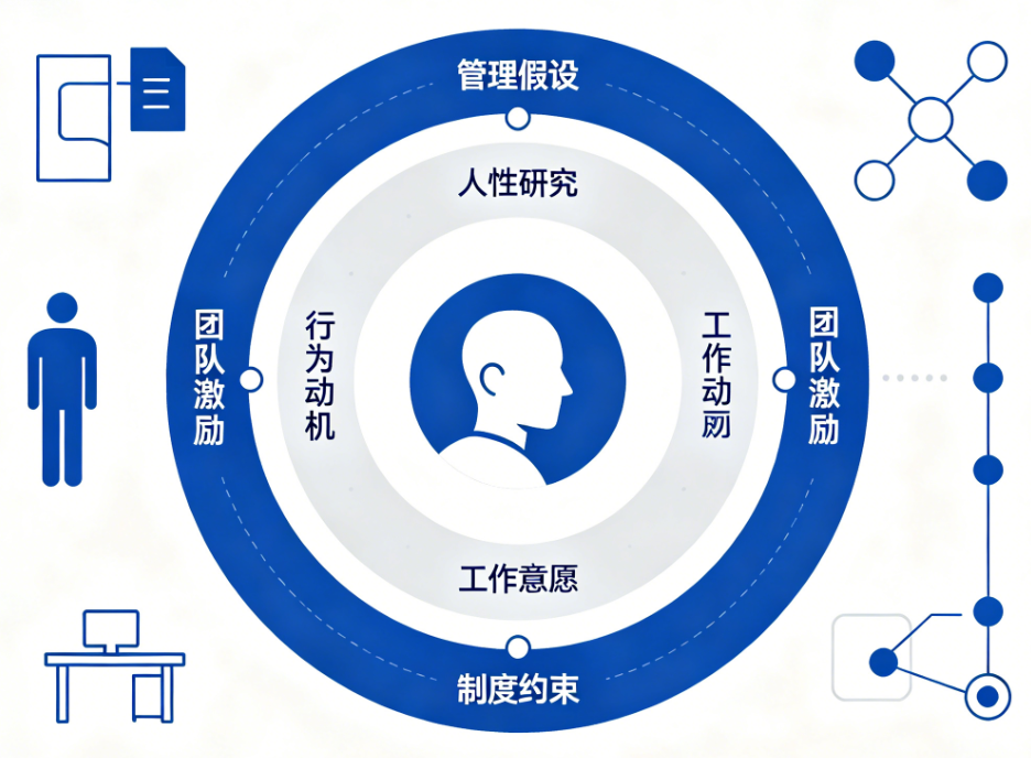 人性理论与XY理论的关系 管理学概念关联深度解析