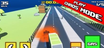 Crazy Road: Trash Dump Truck  0.1