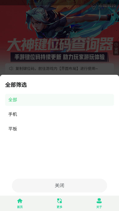 无畏键位助手