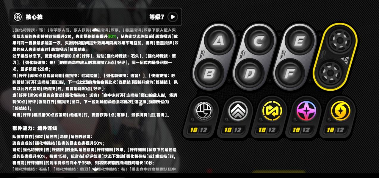  绝区零琉音核心被动是什么
