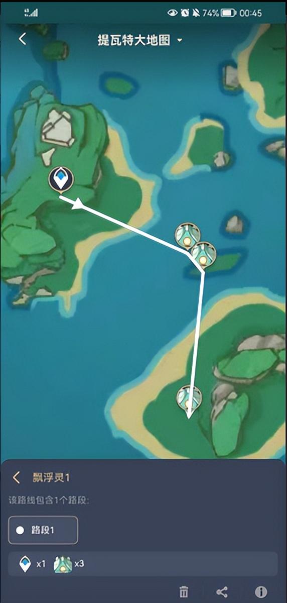 原神漂浮灵分布图 素材收集路线分享