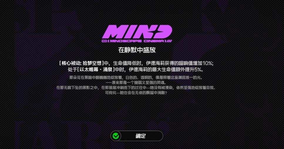 绝区零伊德海莉意象影画有什么用
